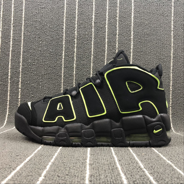 NIKE Air More UPTEMPO '96 PRM 921948-301 \ Rich Black \ White