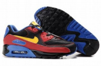 Air Max 90 (black/blue/red/yellow)