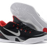 Kobe 9 low EM "Black/Laser-Crimson/Wolf Grey"