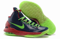Kevin Durant 5 ( navvy red green)