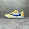 OG TRAVIS SOCTT X NIKE AIR JORDAN 1 LOW YELLOW DZ4137-700