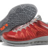LeBron James X 10 low fire-red/gray