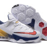 LEBRON XIII LOW White/Red