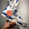 NIKE AIR JORDAN 4 RETRO MILITARY BLUE 2012 308497-105