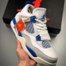 NIKE AIR JORDAN 4 RETRO MILITARY BLUE 2012 308497-105