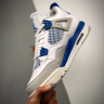 NIKE AIR JORDAN 4 RETRO MILITARY BLUE 2012 308497-105