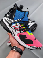 Nike Air Presto Mid x ACRONYM black white pink blue 
