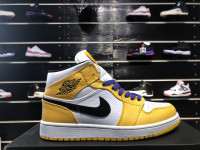 Air Jordan 1 Mid Lakers 852542-700
