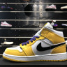 Air Jordan 1 Mid Lakers 852542-700