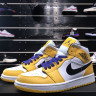Air Jordan 1 Mid Lakers 852542-700