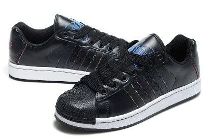 adidas superstar 2 II black/white/blue
