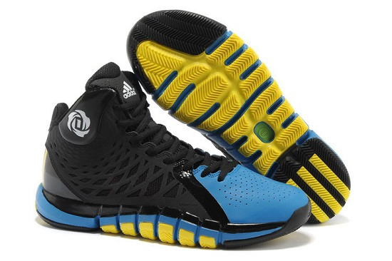  Adidas Rose 773 2 black/blue/yellow