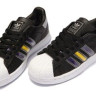 adidas superstar 2 II black/white/yellow/purple