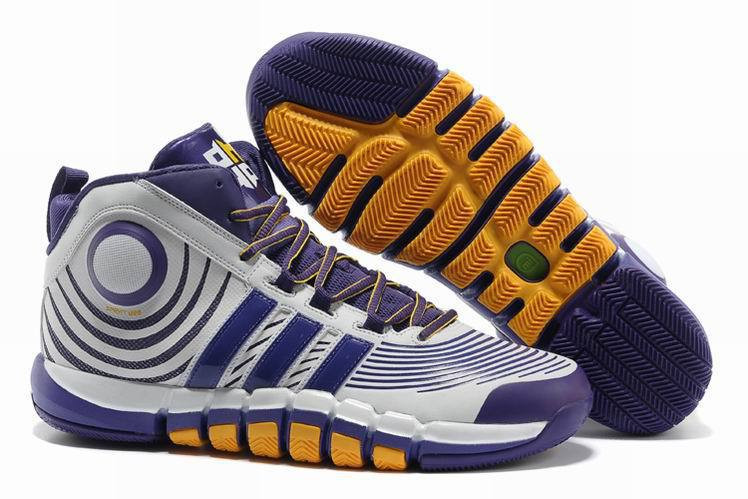 adidas D Howard 4 purple/yellow