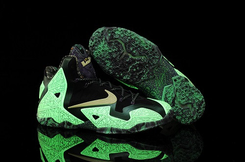 LeBron 11 glow in dark