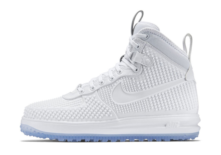 Nike Lunar Force 1 Duckboot All in White