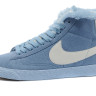 Nike Blazer mid (blue/white)