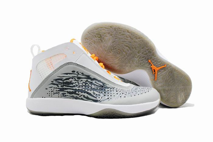 Air Jordan 2011 женские (white grey orange)