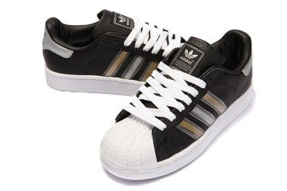 adidas superstar 2 II black/white/gold/grey