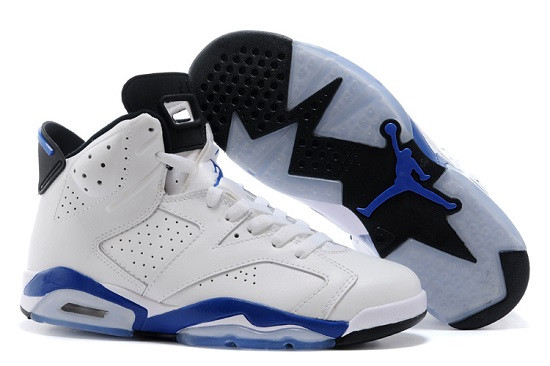 Air Jordan 6 White/Midnight Navy