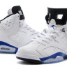 Air Jordan 6 White/Midnight Navy