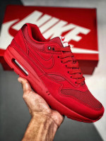 NIKE AIR MAX 1 PREMIUM IN "UNIVERSITY RED" rich red