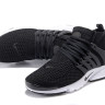 Air Presto Ultra Flyknit black white