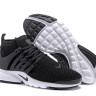 Air Presto Ultra Flyknit black white