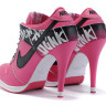 Nike Dunk low Heels " Do The Dew pink"
