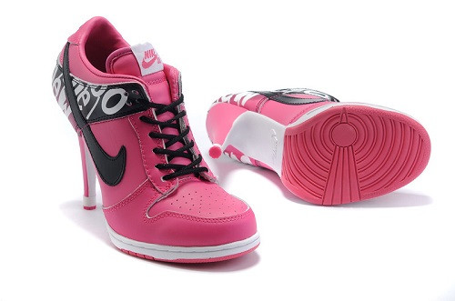 Nike Dunk low Heels " Do The Dew pink"