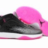 Air Jordan 2011 женские (black white pink)