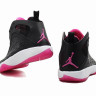 Air Jordan 2011 женские (black white pink)