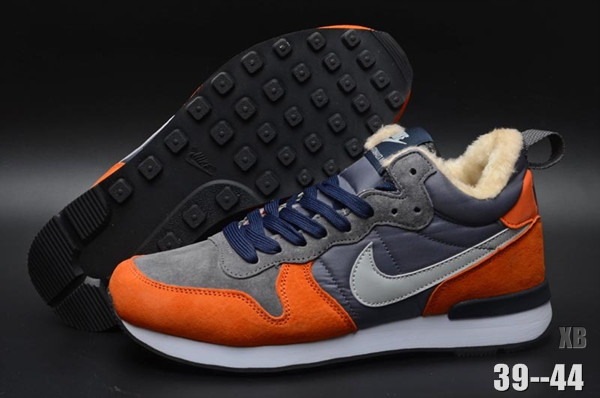 Nike Internationalist Зимние Grey/Orange