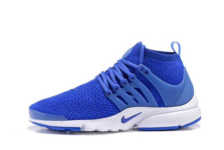 Air Presto Ultra Flyknit blue white