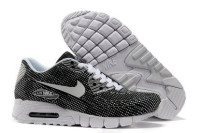 air max 90 current moire (black-white/dot )