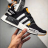 ADIDAS NMD BOOST x OFF-WHITE NAST  Black Yellow 